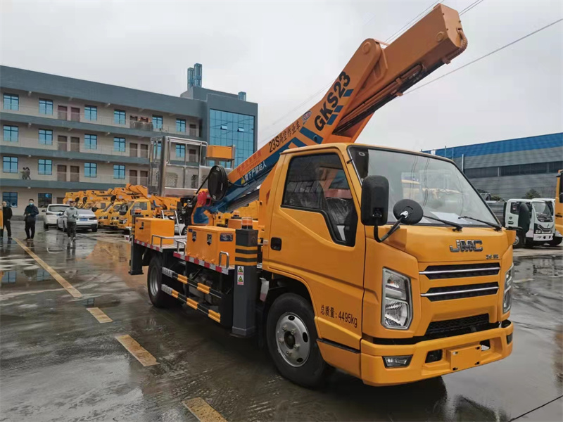 江鈴藍(lán)牌23米直臂伸縮式高空作業(yè)車(chē)配置參數(shù)報(bào)價(jià)